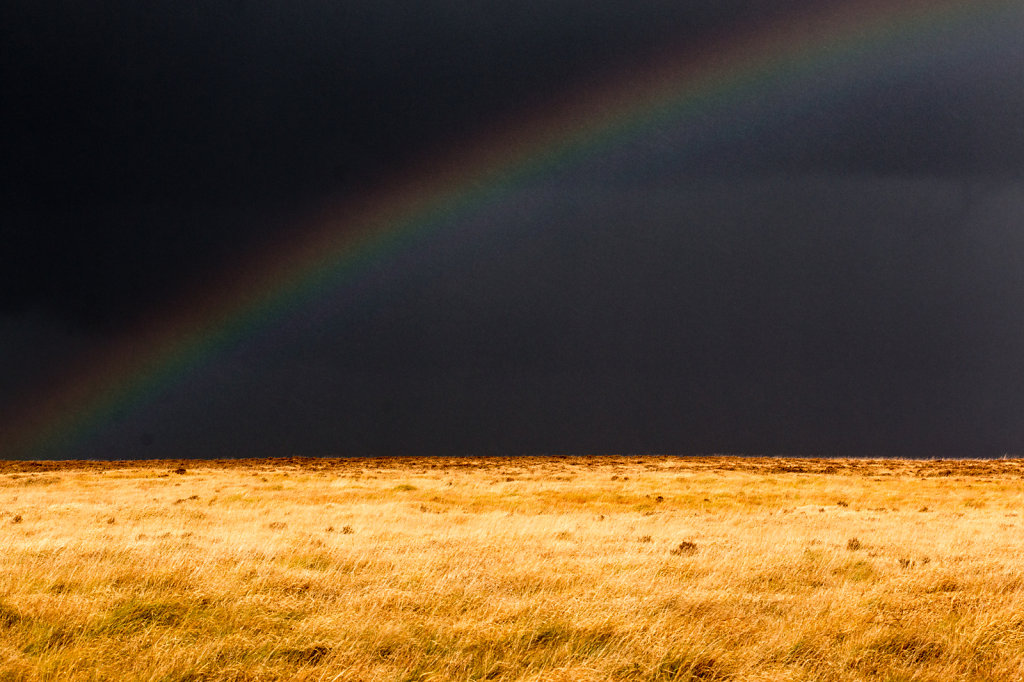 Rainbow over Exmoor